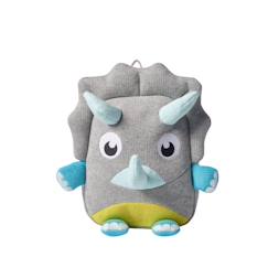 Sac à dos tricératops en coton doux  - vertbaudet enfant