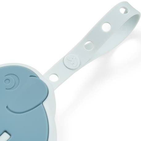 Range sucette en silicone elphee bleu Bleu+Sable+Vert 3 - vertbaudet enfant 