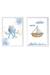 Lot 2 cadres muraux enfant poulpe et bateau Multi coloured 1 - vertbaudet enfant 