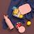 Lunch box summer fruit Rose, jaune, bleu 4 - vertbaudet enfant 
