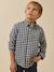 Chemise à carreau vichy garçon Vichy encre/blanc 5 - vertbaudet enfant 