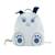 Sac à dos lapin en coton doux Grey 1 - vertbaudet enfant 