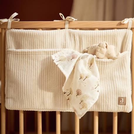 Vide-poches à suspendre cloudy rib oatmeal Ecru 4 - vertbaudet enfant 