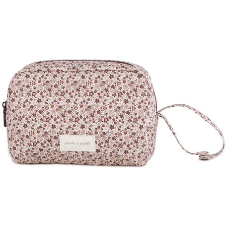 Trousse de toilette cherry fleurs Mauve 4 - vertbaudet enfant 