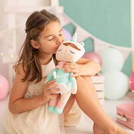 Poupée en tissu enfant licorne Light blue 3 - vertbaudet enfant 