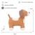 Lot 2 peluches chiens coton Brown 6 - vertbaudet enfant 