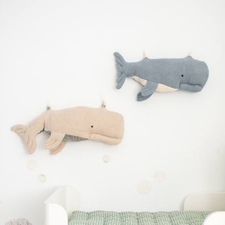 Peluche béluga en tissu doux océan Beige 3 - vertbaudet enfant 