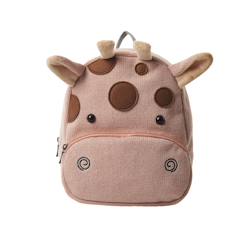 Sac à dos girafe en coton doux  - vertbaudet enfant