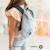 Sac à dos lapin en coton doux Grey 4 - vertbaudet enfant 