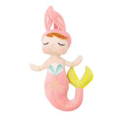 Jouet-Poupée en tissu enfant sirène lapine