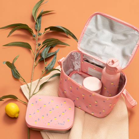 Lunch box summer fruit Rose, jaune, bleu 5 - vertbaudet enfant 
