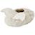 Chaussons avec ailes d'ange gaze de coton rayé galet (0-6 mois) Beige, blanc 2 - vertbaudet enfant 