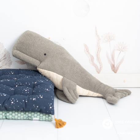 Lot 3 animaux océan béluga + poissons Grey and light blue 4 - vertbaudet enfant 