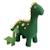 Lot 2 peluches dinosaures coton Green olive 1 - vertbaudet enfant 