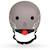 Casque brown lines xxs (45-51 cm) Gris, noir, blanc 2 - vertbaudet enfant 