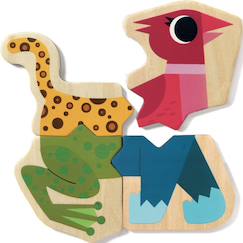 Jouet-Puzzle magnétique mixanimo (24 pièces)