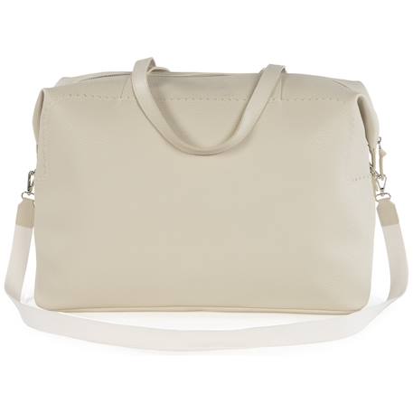 Sac weekend icon cream Beige+Marron 6 - vertbaudet enfant 