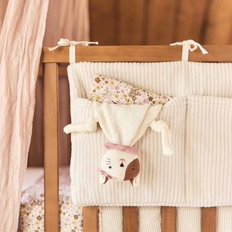 Vide-poches à suspendre cloudy rib oatmeal Ecru 5 - vertbaudet enfant 