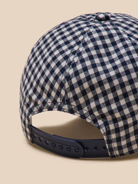 Casquette en vichy fille Encre+Sun 3 - vertbaudet enfant 