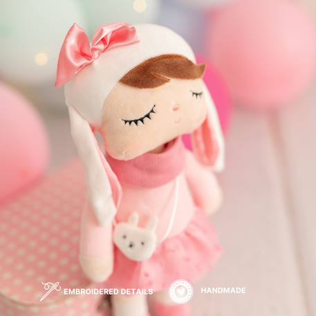 Poupée en tissu enfant lapine Pink 5 - vertbaudet enfant 