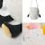 Sac bandoulière pingouin en coton doux White and black 5 - vertbaudet enfant 