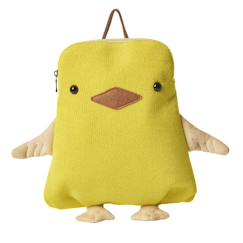 Sac à dos poussin en coton doux  - vertbaudet enfant
