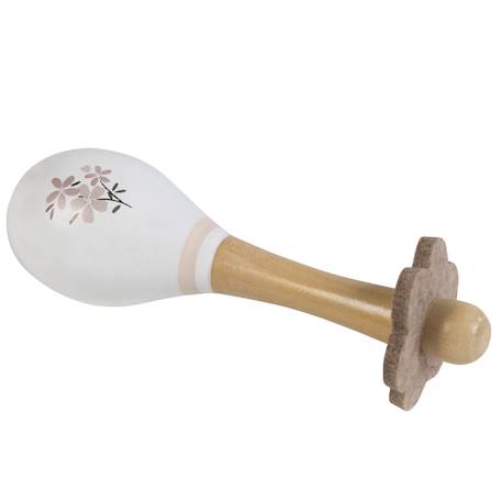 Ensemble d'instruments de musique en bois botton Gris, rose 2 - vertbaudet enfant 
