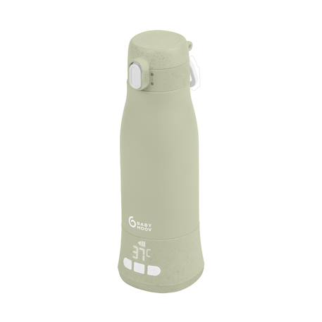 Chauffe-biberon nomade moov & feed minéral sable Vert 1 - vertbaudet enfant 