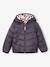 Doudoune fille légère réversible anthracite+rose pâle 7 - vertbaudet enfant 