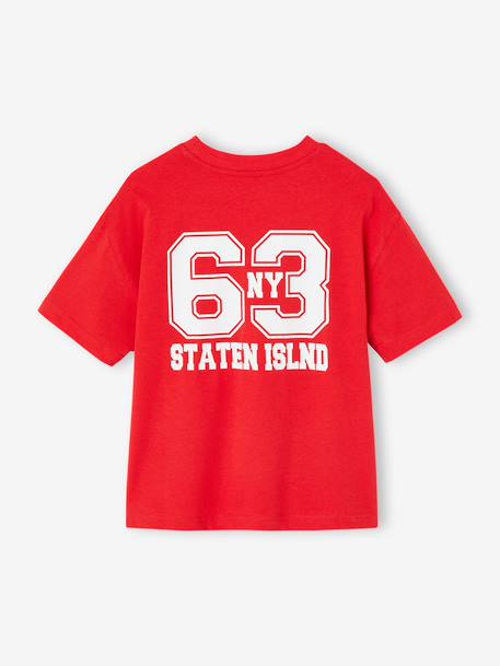 T-shirt garçon sport rouge 1 - vertbaudet enfant 