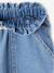 Pantalon paperbag denim bleu clair+bleu moyen 4 - vertbaudet enfant 