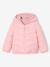 Doudoune fille légère réversible anthracite+rose pâle 9 - vertbaudet enfant 