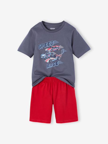 Lot de 2 pyjamas garçon voitures anthracite 3 - vertbaudet enfant 