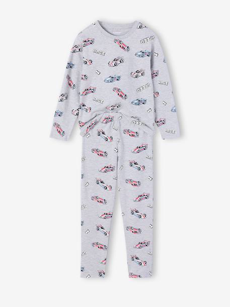 Lot de 2 pyjamas garçon voitures anthracite 2 - vertbaudet enfant 
