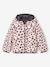 Doudoune fille légère réversible anthracite+rose pâle 6 - vertbaudet enfant 