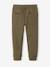 Pantalon garçon jogger facile à enfiler bleu grisé+caramel+kaki 14 - vertbaudet enfant 