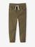 Pantalon garçon jogger facile à enfiler bleu grisé+caramel+kaki 13 - vertbaudet enfant 