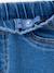 Jean tregging fille bleu moyen+denim bleached 3 - vertbaudet enfant 