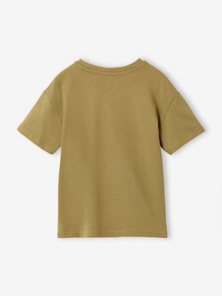 T-shirt manches courtes tigre olive 2 - vertbaudet enfant 