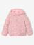 Doudoune fille légère réversible anthracite+rose pâle 8 - vertbaudet enfant 