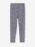 Lot de 2 leggings fille Basics indigo+kaki+marron imprimé+vert sauge 2 - vertbaudet enfant 