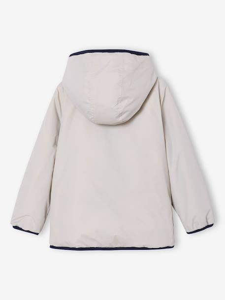 Blouson garçon réversible bleu océan+vert 12 - vertbaudet enfant 