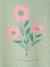 Tee-shirt fille imprimé manches courtes écru+mauve+rose+vert sauge 12 - vertbaudet enfant 