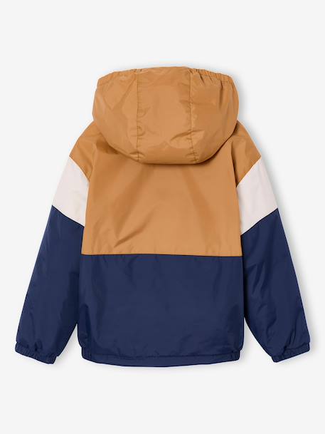 Coupe vent garçon doublé sherpa noix de pécan 6 - vertbaudet enfant 