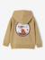 Sweat à capuche garçon coton cumin 2 - vertbaudet enfant 