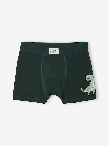 Lot 5 boxers dino encre 2 - vertbaudet enfant 