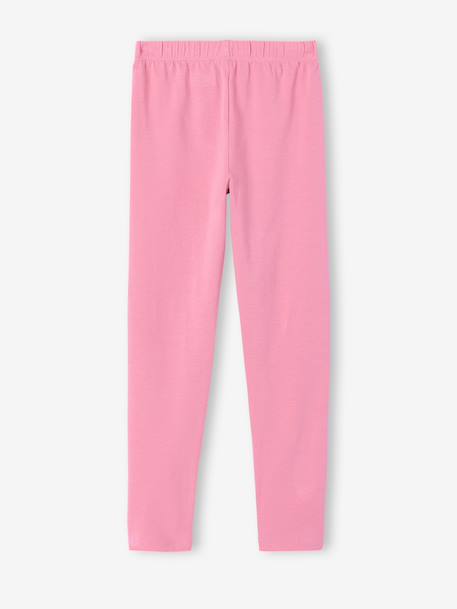 Lot de 2 leggings fille Basics anthracite+écru+gris chiné+noir+lot gris anthracite + bleu mar 9 - vertbaudet enfant 