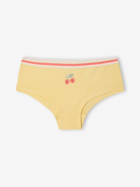 Lot 5 shorties fruits écru 5 - vertbaudet enfant 