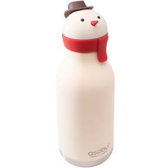Puériculture-Gourde isotherme bestie bonhomme de neige (460 ml)