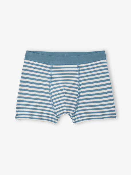 Lot 5 boxers garçon circuit écru 4 - vertbaudet enfant 